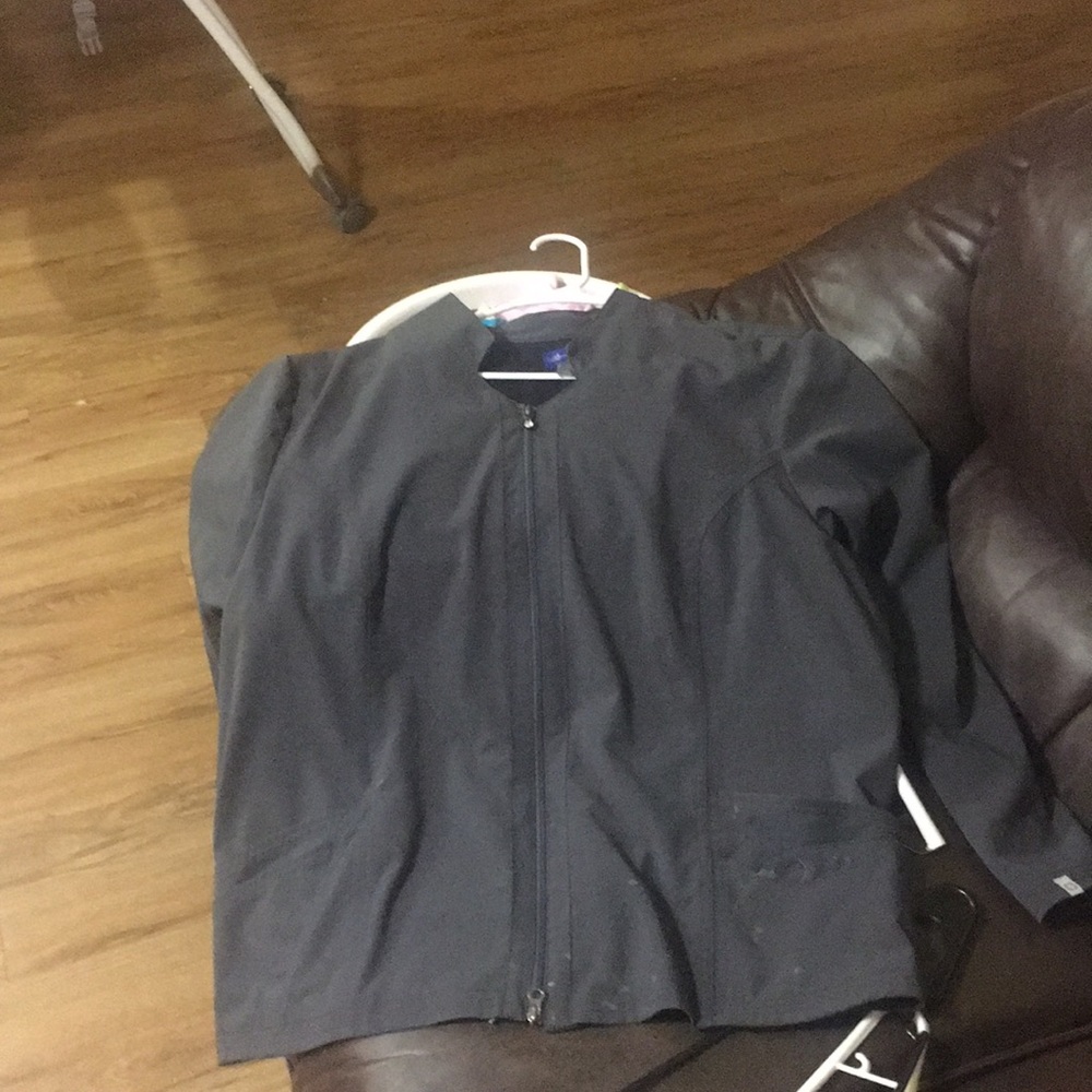 Sapphire Scrubs Jacket/Pewter